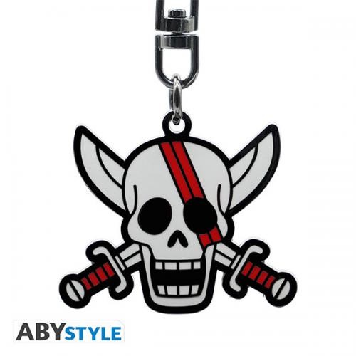 One Piece Keychain: Skull Shanks 5cm