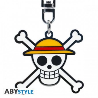 One Piece Keychain: Skull Luffy 5cm