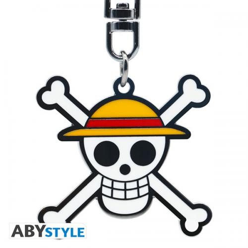 One Piece Keychain: Skull Luffy 5cm