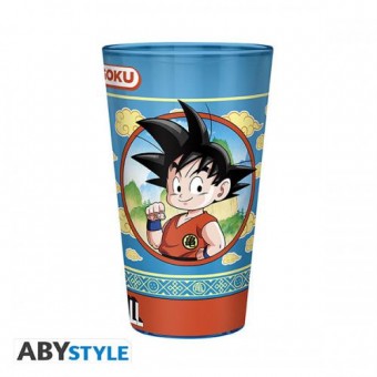 Dragon Ball Large Glass 400ml: Goku & the Flying Nimbus