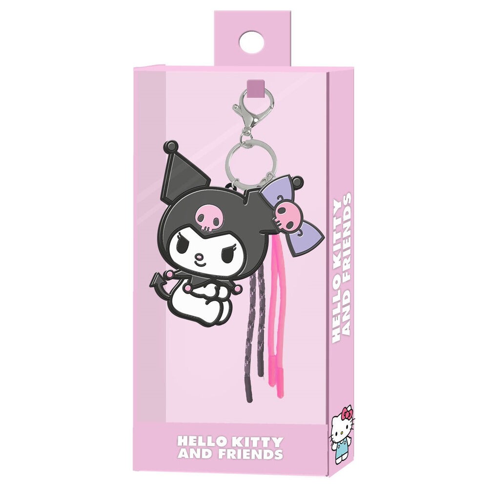 Llavero charm Kuromi Hello Kitty