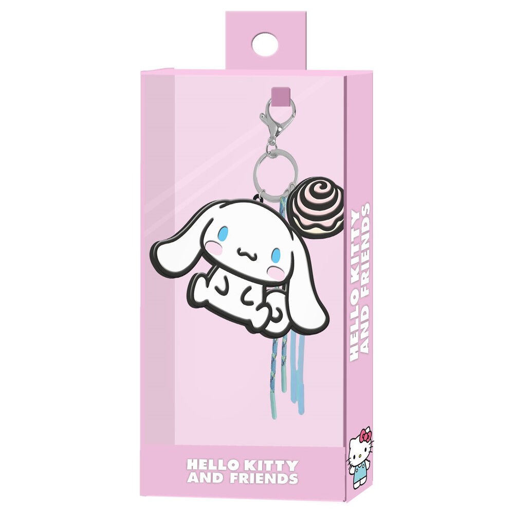 Llavero charm Cinnamoroll Hello Kitty