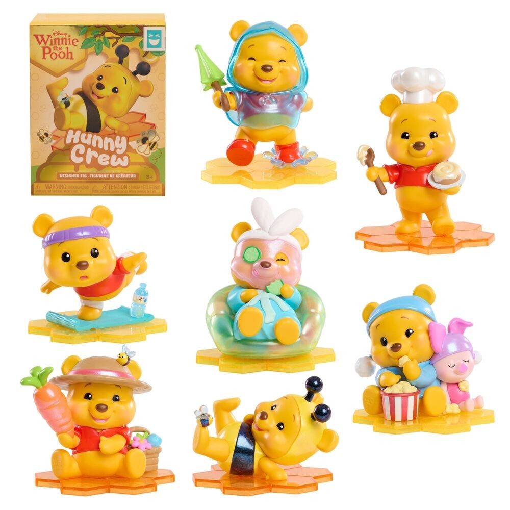 Figura sorpresa Comfy Cozy Winnie the Pooh Disney surtido