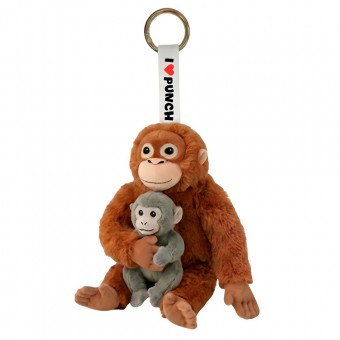 Llavero Peluche mono Punch 15cm