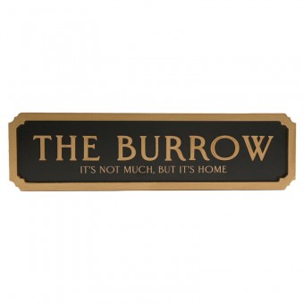 Cartel The Burrow Harry Potter