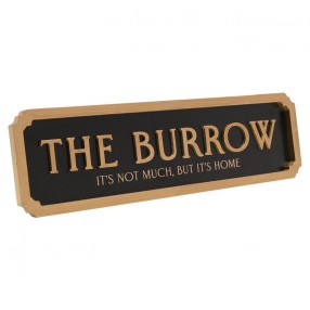 Cartel The Burrow Harry Potter