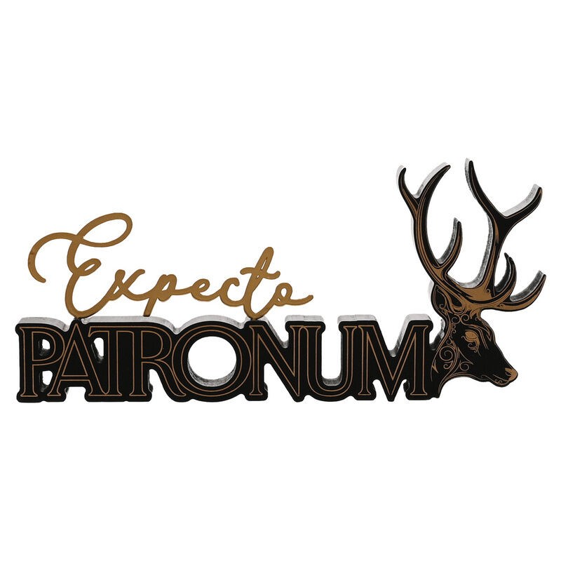 Letrero madera Patronum Harry Potter