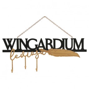 Letrero madera Wingardium Harry Potter