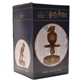 Figura exposicion joyas Fawkes Harry Potter 21cm