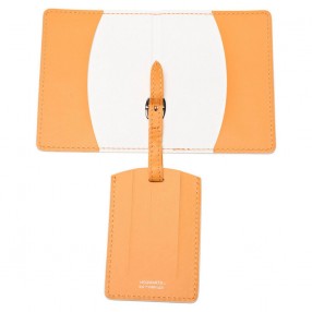 Portapasaportes + etiqueta equipaje Hufflepuff Harry Potter