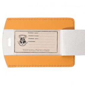 Portapasaportes + etiqueta equipaje Hufflepuff Harry Potter