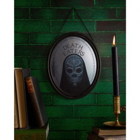 Placa Espejo Mortifago Dark Arts Harry Potter
