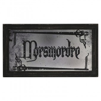 Placa Espejo Marca Tenebrosa Dark Arts Harry Potter