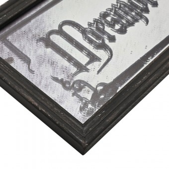 Placa Espejo Marca Tenebrosa Dark Arts Harry Potter