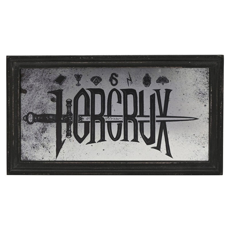 Placa espejo Horrocrux Dark Arts Harry Potter