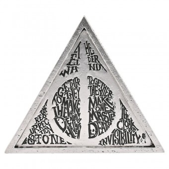 Placa Reliquias de la Muerte Harry Potter