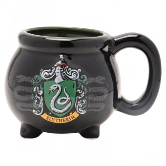 Taza Caldero Slytherin Harry Potter