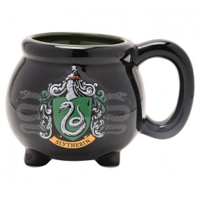 Taza Caldero Slytherin Harry Potter