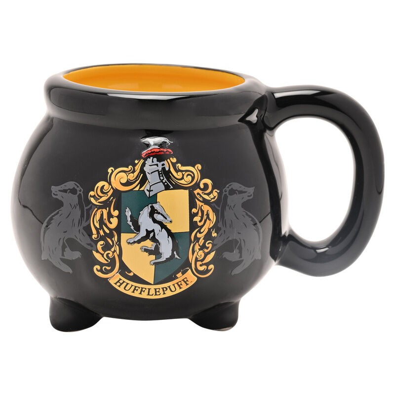 Taza Caldero Hufflepuff Harry Potter