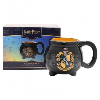 Taza Caldero Hufflepuff Harry Potter