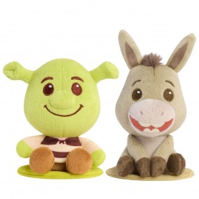 Peluche hombro Shrek y Asno Sherk 9cm surtido