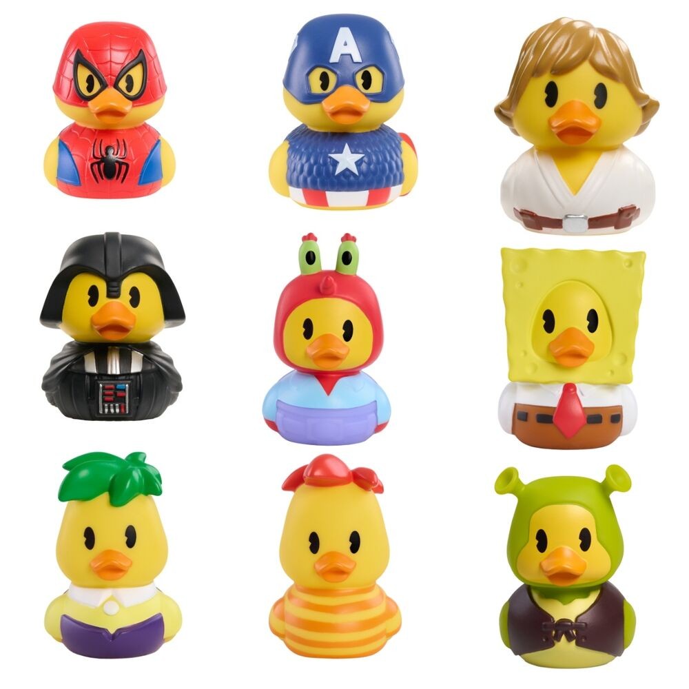 Pato goma Wave 3 Disney 6cm surtido