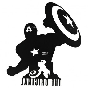 Placa pared Capitan America Vengadores Avengers Marvel