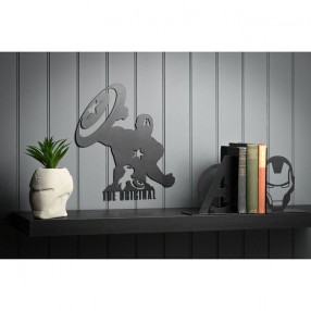 Placa pared Capitan America Vengadores Avengers Marvel