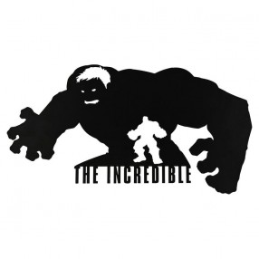 Placa pared Hulk Vengadores Avengers Marvel