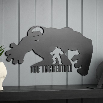 Placa pared Hulk Vengadores Avengers Marvel