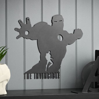 Placa pared Iron Man Vengadores Avengers Marvel