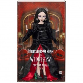 Muñeca Morticia Miercoles Wednesday Monster High