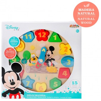 Reloj Baby Disney madera