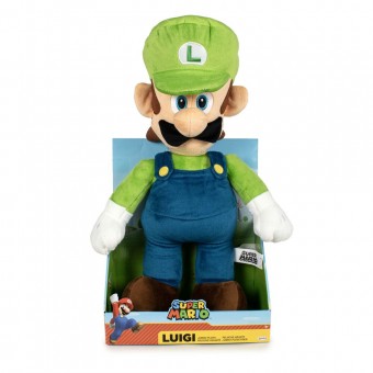Peluche Jumbo Luigi Super Mario Nintendo 50cm