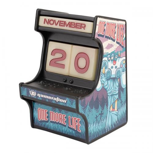 Gameration Arcade Calendario Perpetuo 3D: One More Life