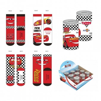 Set 4 pares calcetines Cars Disney surtido