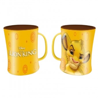 Taza relieve Simba El Rey Leon Disney 400ml
