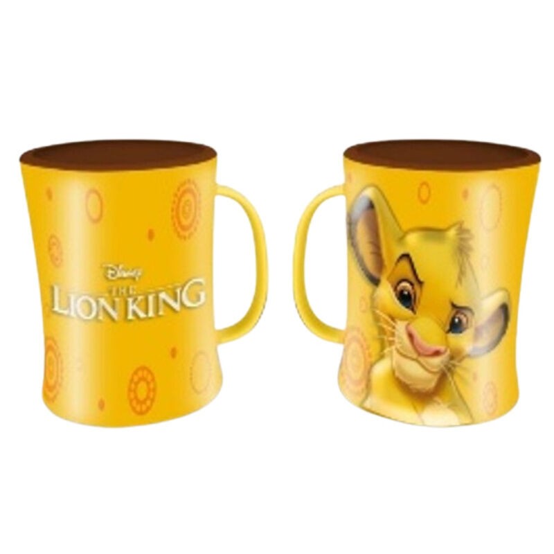 Taza relieve Simba El Rey Leon Disney 400ml