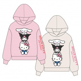 Sudadera capucha Hello Kitty and Friends surtido