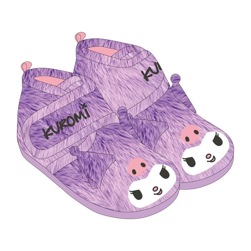Pantuflas Kuromi Hello Kitty