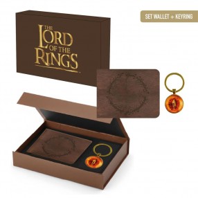 Set regalo cartera Hobbit El Señor de los Anillos