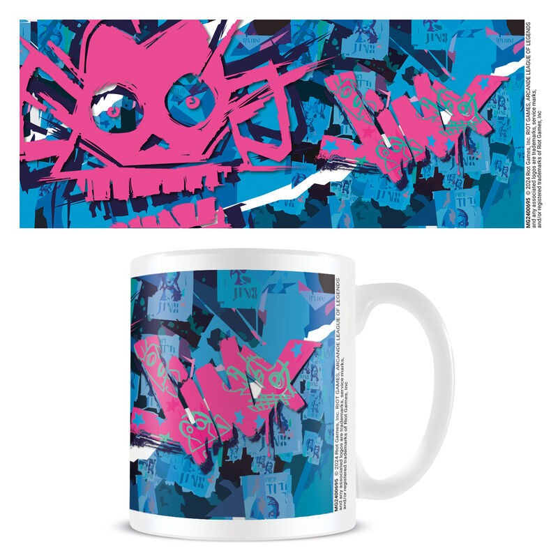 Taza Jinx Arcane 325ml