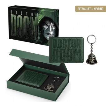 Set regalo cartera Doctor Doom Los 4 Fantasticos Marvel
