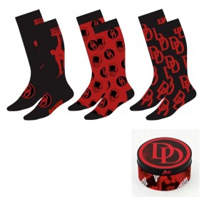 Set 3 pares calcetines Daredevil Marvel adulto surtido