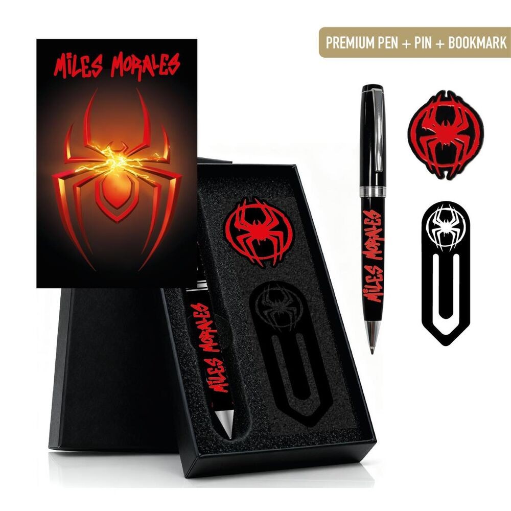 Set boligrafo Spiderman Marvel