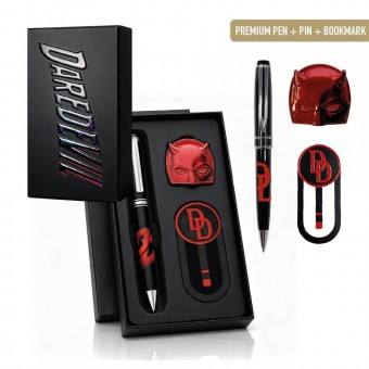 Set boligrafo Daredevil Marvel