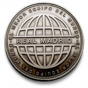 Moneda El Mejor Equipo del Mundo Real Madrid