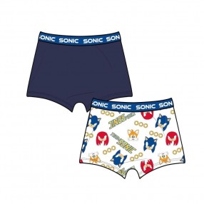 Set 2 boxer Sonic the Hedgehog surtido