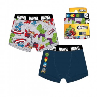 Set 2 boxer Los vengadores Avengers Marvel surtido