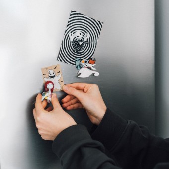 Set 3 imanes Pesadilla Antes de Navidad Disney